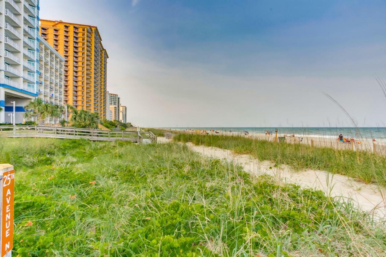Oceanfront 3 Bdr Condo With 2 Beach Front Terraces Myrtle Beach Eksteriør billede
